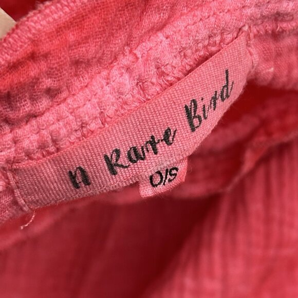 A Rare Bird Shine Bright One Size Star Heart Cutout Bling Rhinestone Tunic Dress - Picture 7 of 12